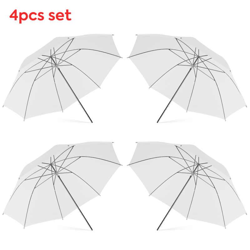 Photography Umbrella Lights - مظلة ناشرة للضوء الشفافة البيضاء مقاس