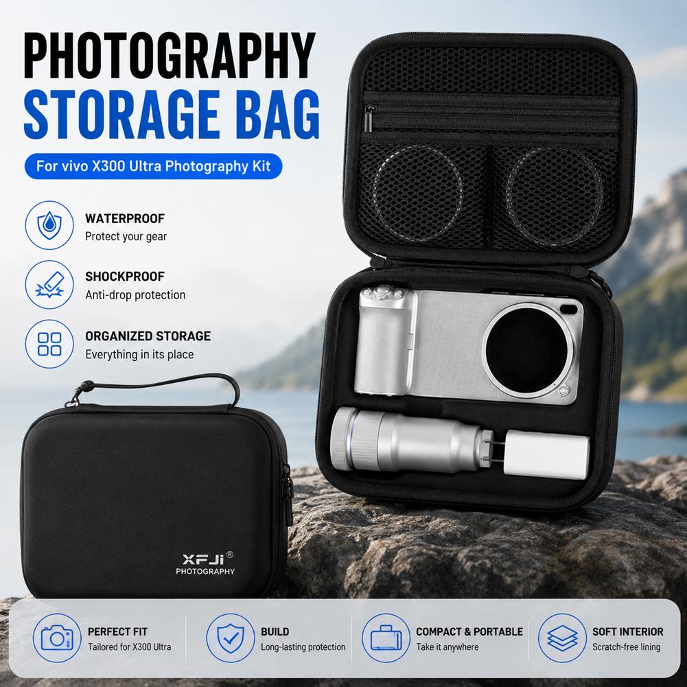 Photography Kit Vivo X300 - حقيبة تخزين لطقم التصوير الفوتوغرافي Vivo
