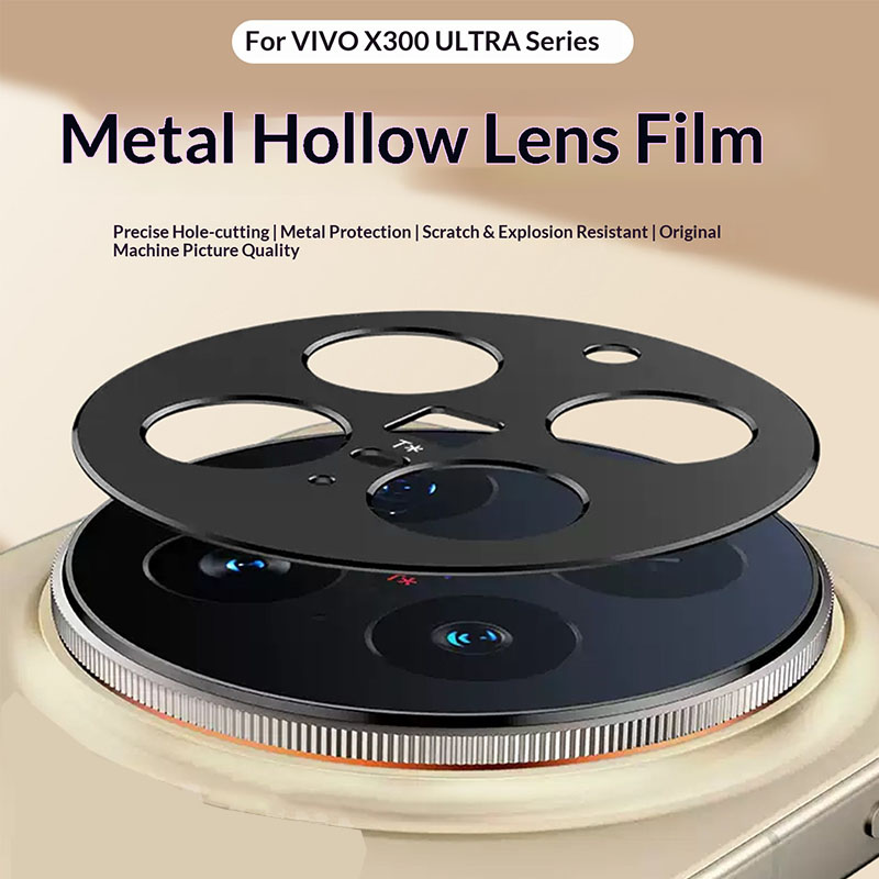 Photography Kit Vivo X300 - واقي عدسة الكاميرا الخلفية من الألومنيوم