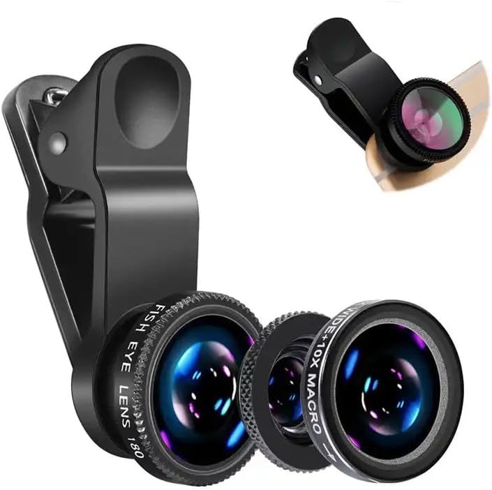 Photography Zooming - عدسة كاميرا 3 في 1 بزاوية