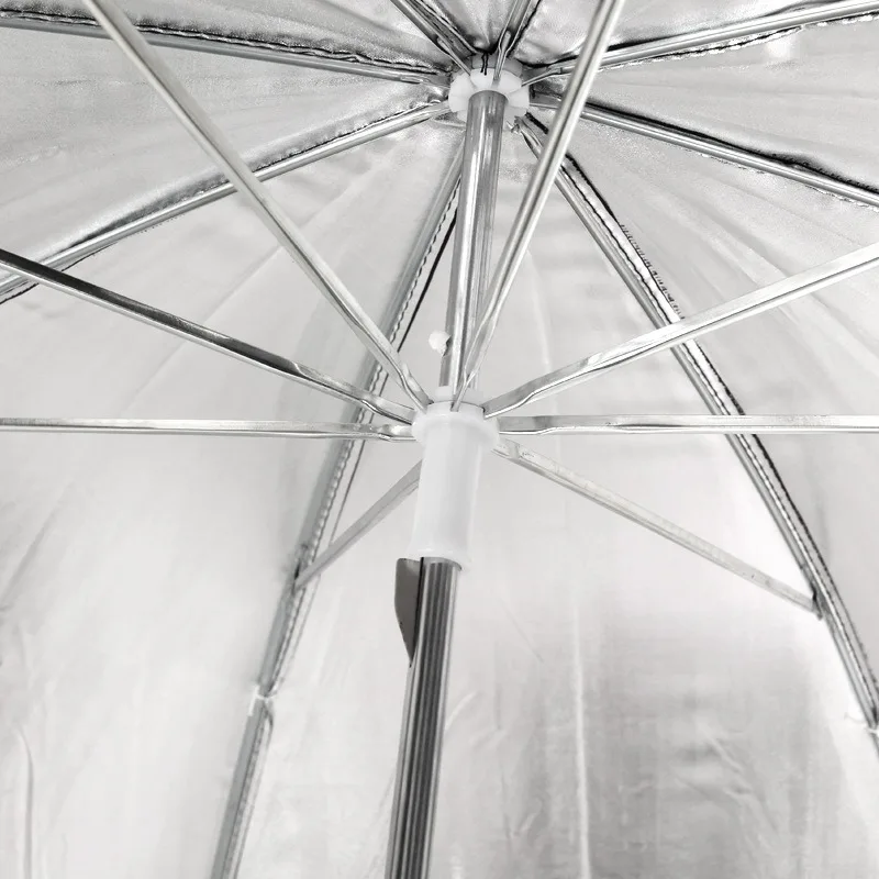 مظلة عاكسة سوداء متينة مقاس 33 - مراجعة Photography Umbrella Lights وسعره