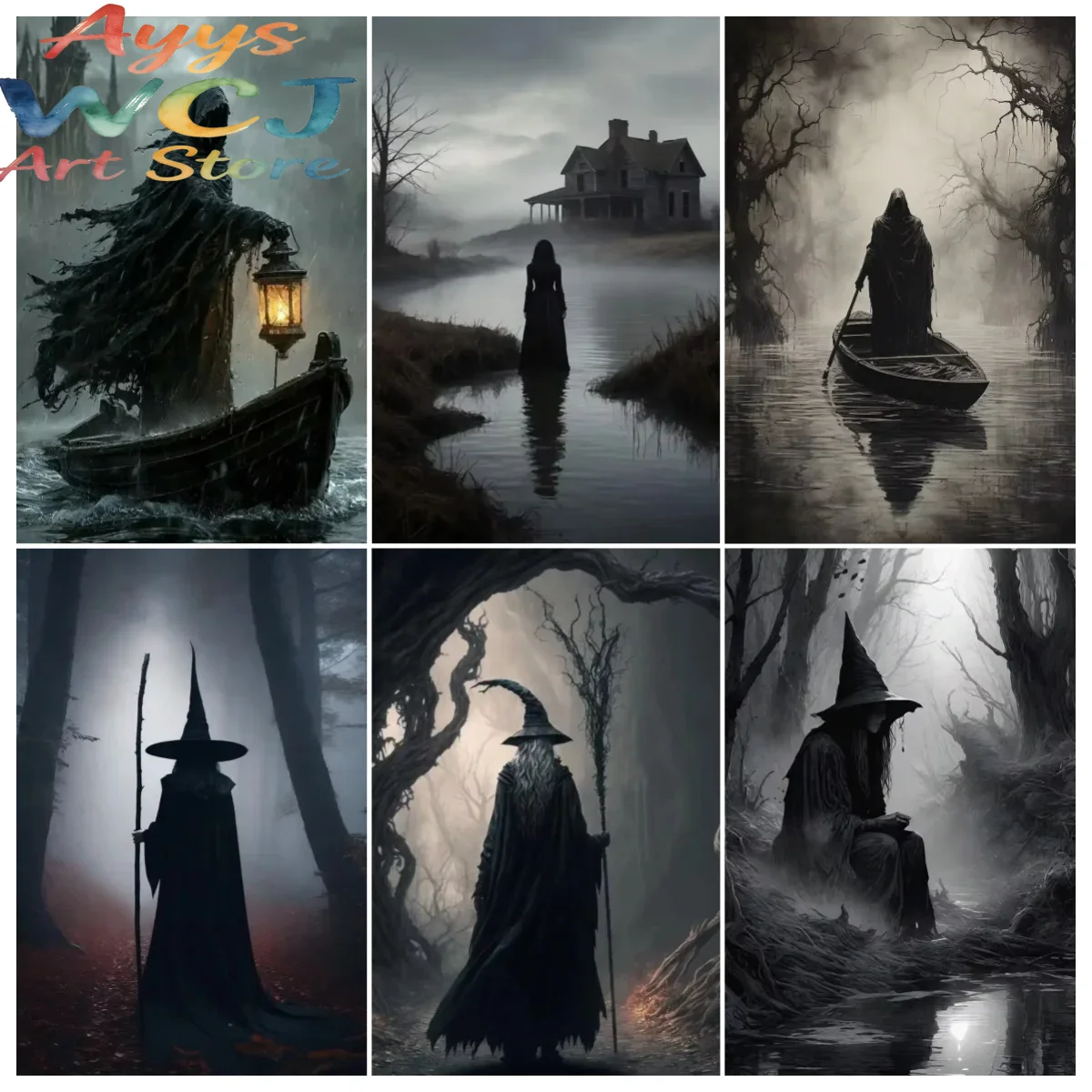 لوحات فنية بأسلوب دارك أكاديمي - مراجعة Photography Dark وسعره