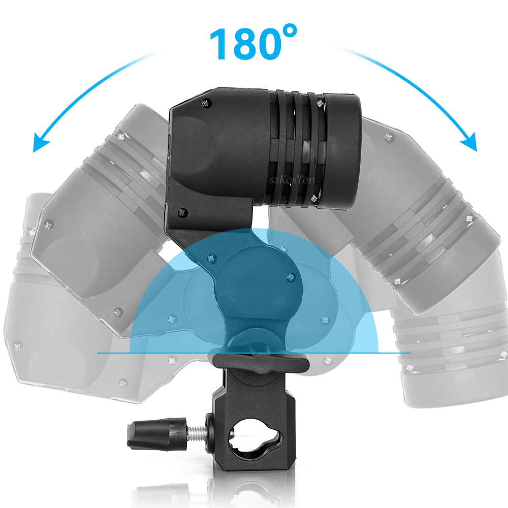 حامل لمبة برأس واحد لإضاءة الص - مراجعة Photography Umbrella Lights وسعره