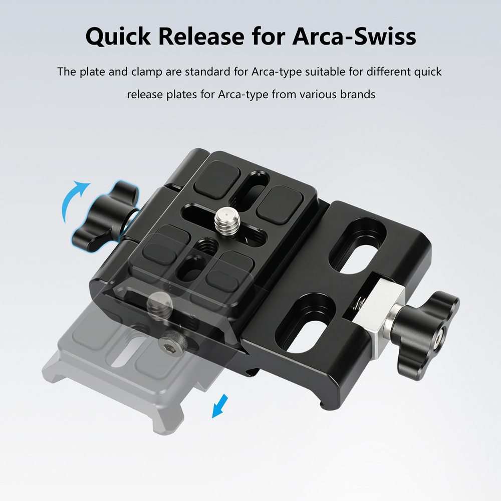 قاعدة تثبيت سريعة من نوع أركا  - مراجعة Camera Cage Baseplate وسعره