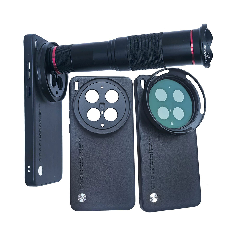 حافظة هاتف 2 في 1 مع حامل عدسة - مراجعة Photography Kit Vivo X300 Pro وسعره