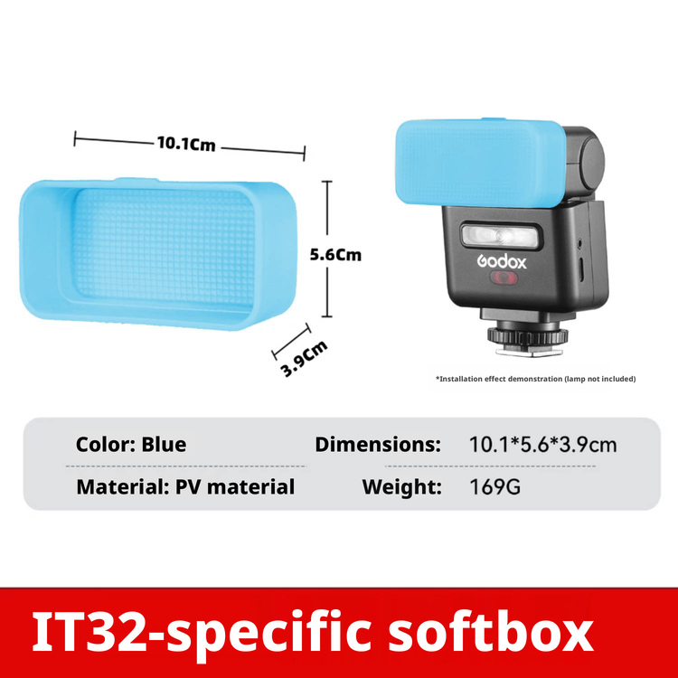 ناشر ضوء لفلاش Godox iT32 Mini - مراجعة Photography Yellow Light وسعره