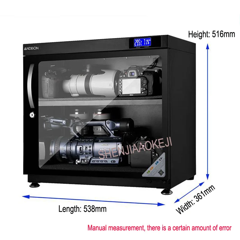 80L صندوق إلكتروني مقاوم للرطو - مراجعة Camera Dry Cabinet وسعره