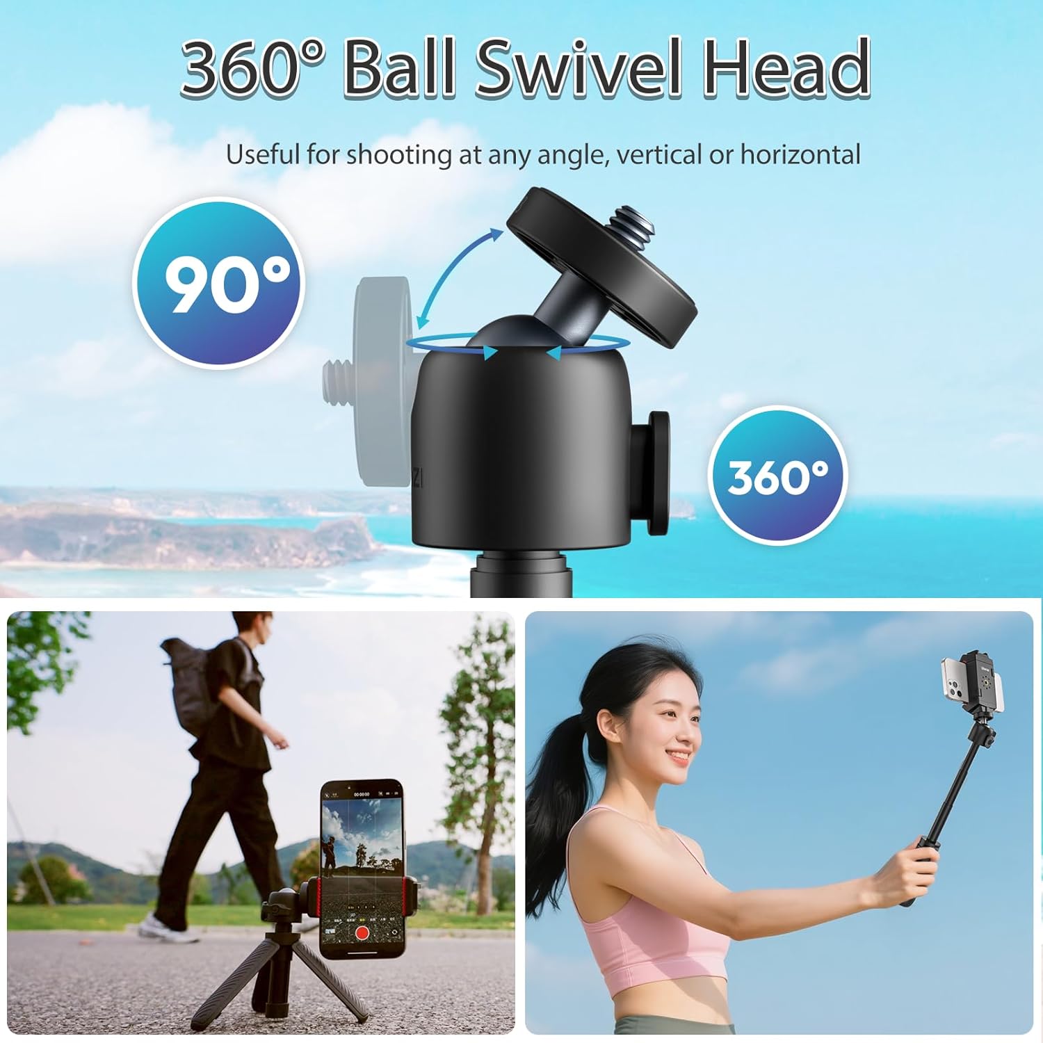Ulanzi MT88 ترايبود Selfie عصا - مراجعة Xiaomi Photography Kit وسعره
