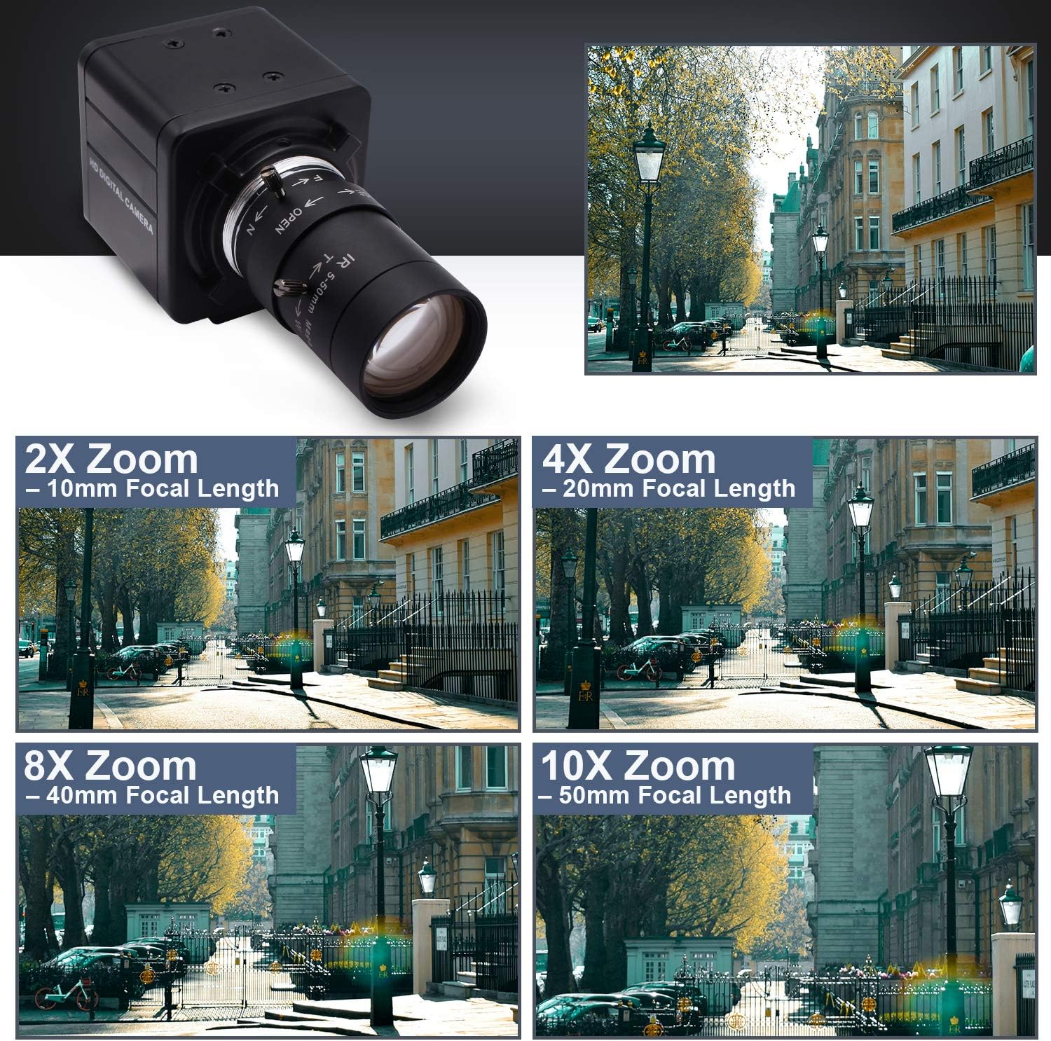 ELP 260fps 120fps 60fps عالية  - مراجعة Photography Zooming وسعره